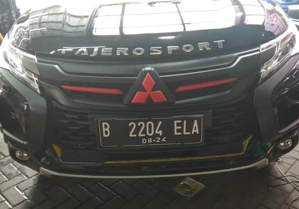 Branding mobil caleg di Tangerang